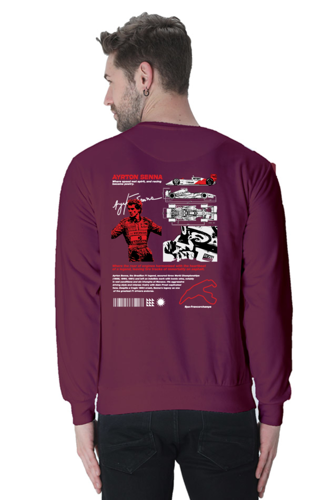 Ayrton Senna Legacy Edition: Unisex Sweatshirt