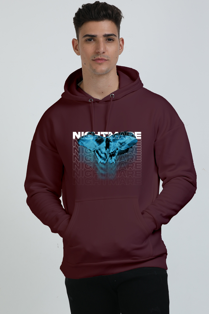 Flutter into Comfort: Butterfly Nightmare's Oversized Hoodie