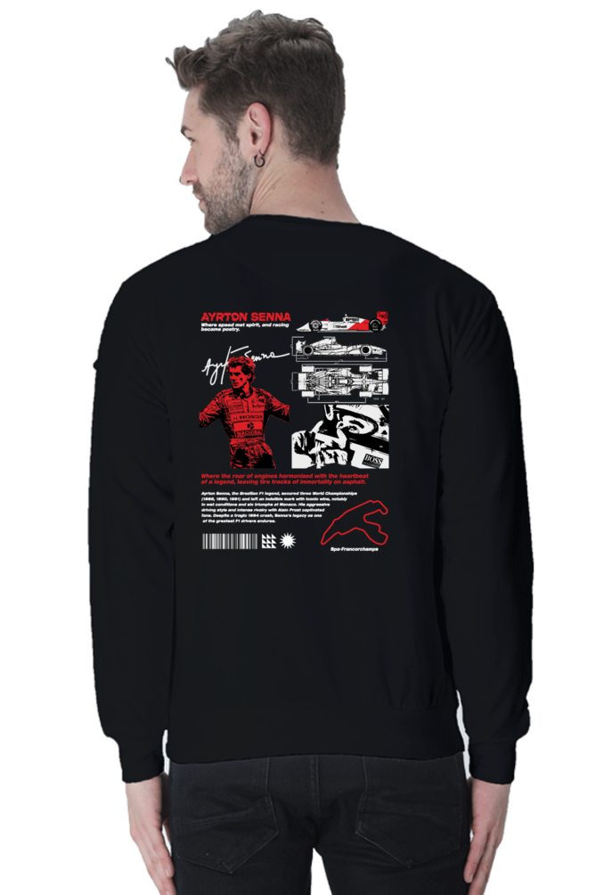 Ayrton Senna Legacy Edition: Unisex Sweatshirt